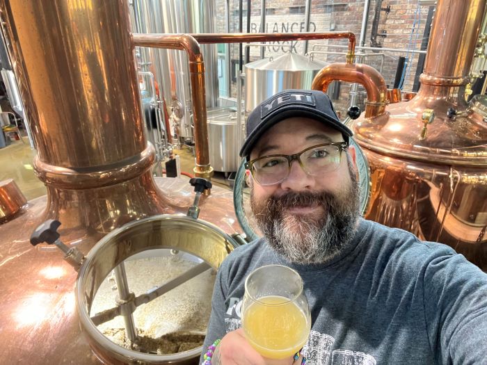 JimJam in the brewhouse